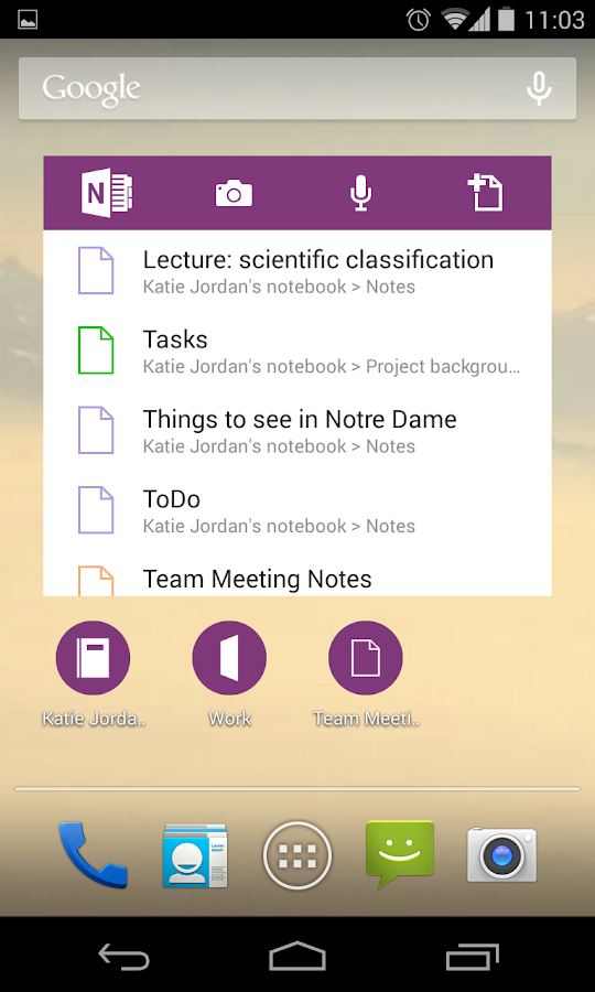 OneNote Android Apps on Google Play