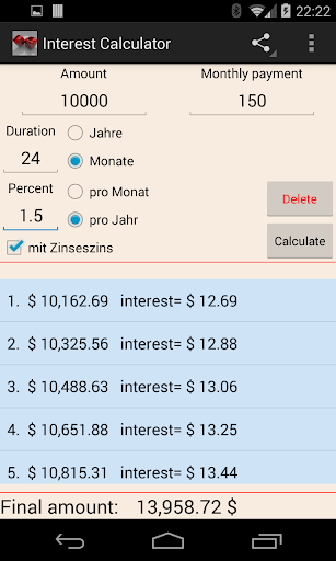 Interest Calculator Free