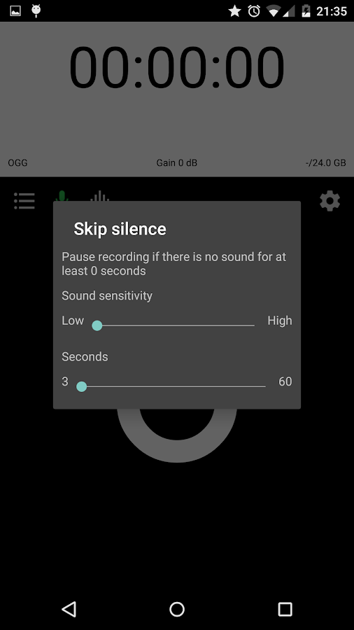    Voice & Audio Recorder - ASR- screenshot  