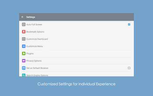 Mercury Browser for Android Screenshot