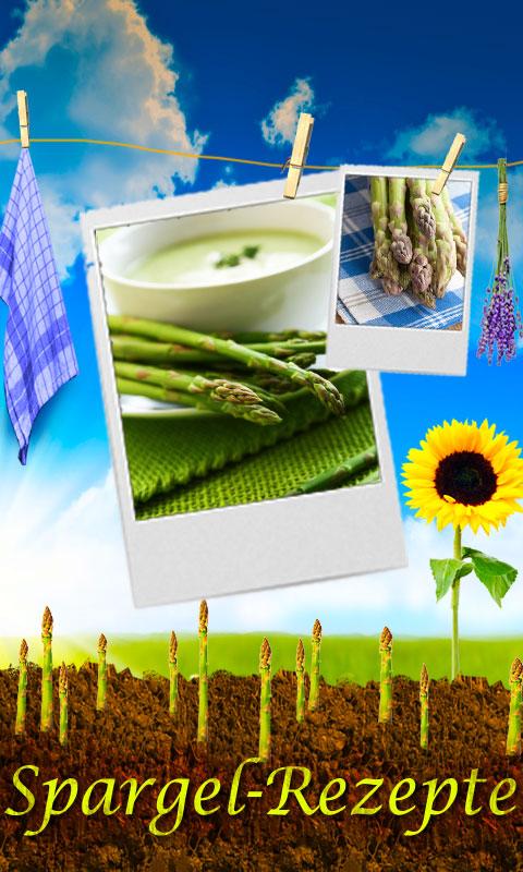 Android application Spargel - Rezepte für Genießer screenshort