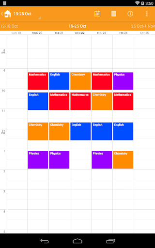 Trinity School Planner