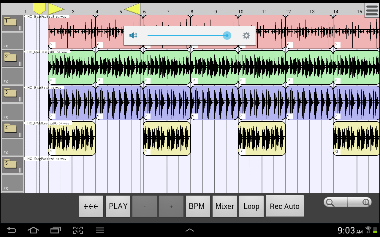 ReLoop Loop DAW - screenshot