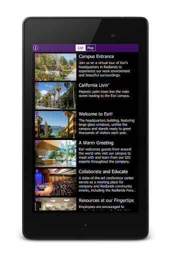 【免費旅遊App】Esri Campus Map Tour-APP點子