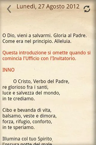 iBreviary - screenshot