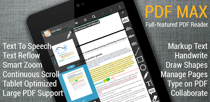 PDF Max: The #1 PDF Reader!