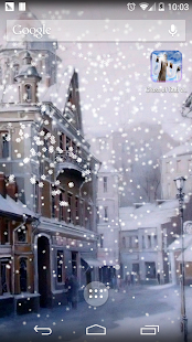 download christmas night city wallpaper free