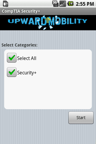 CompTIA Security+ Flashcards Screen 1