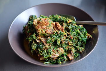 Saag Gosht a.k.a. Lamb Saag (Lamb with Spinach Sauce)