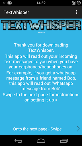 TextWhisper