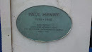 Paul Henry Plaque