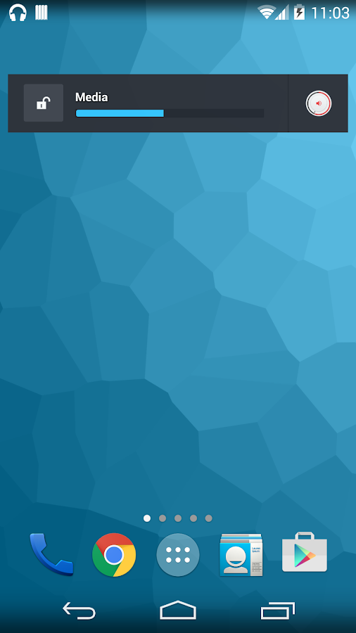 Persist + Volume Control - screenshot