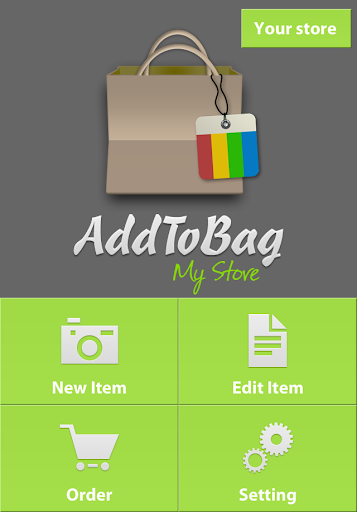 AddToBag - My Store