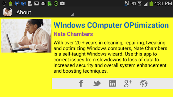 How to get WIndows COmputer OPtimization lastet apk for laptop