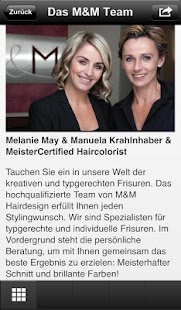 Die M&M Hairdesign App Screenshots 1