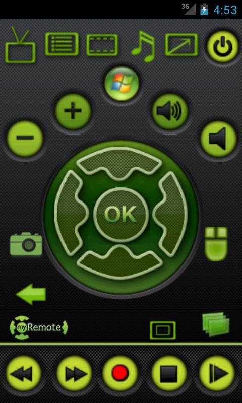 Android application myRemote Donate screenshort