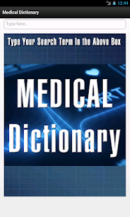 Medical Dictionary