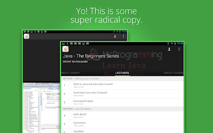 Online Java learning by Udemy poster 6