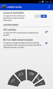 Dark ActionBar Navy CM Theme - screenshot thumbnail