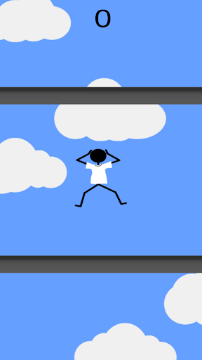 【免費休閒App】Falling Stickman-APP點子