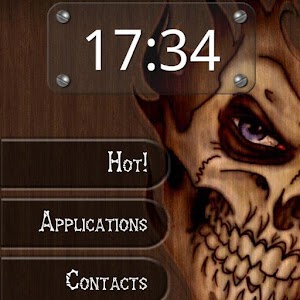 Wood Skull ssLauncher Theme.apk 1.01