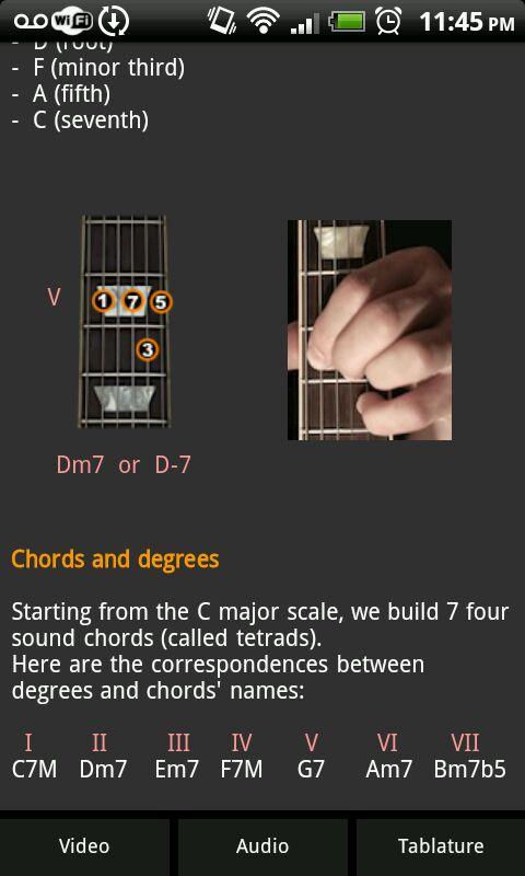 Jazz Guitar Lessons : E-Jazz Screen 3