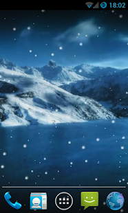 download Snowing Live Wallpaper HD 2 free