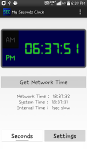 Free Download Digital Clock - Seconds Clock APK