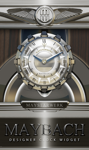 Clock Widget Maybach