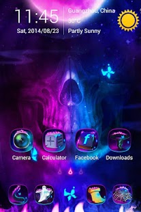 How to download Ghost Fire GO Launcher Theme 1.0 unlimited apk for bluestacks