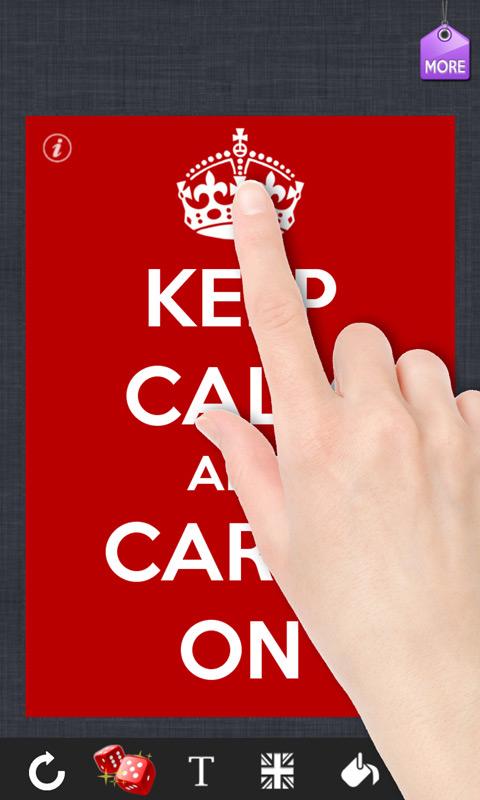 Android application Keep Calm And ____? Ad-Free screenshort