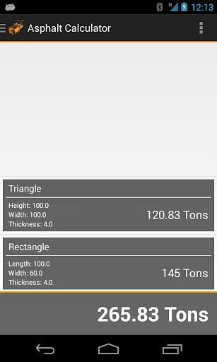 Asphalt Calculator