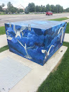 Heron Electric Box with Mural