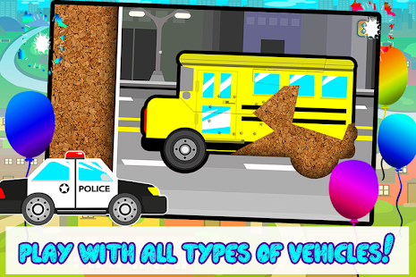 Kids Car, Vehicles Puzzle Game Screenshots 3