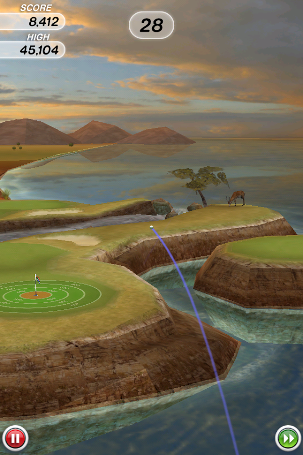 Flick Golf! - screenshot