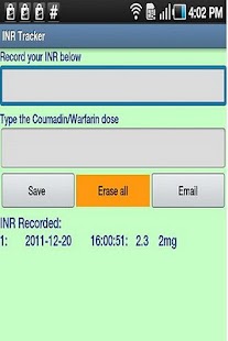 How to download INR Tracker (Warfarin log) 1.0 apk for laptop