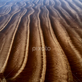 Beach Sand by Deepti Rokade - Abstract Patterns