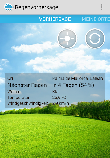 【免費天氣App】Regenvorhersage - Regenwarner-APP點子