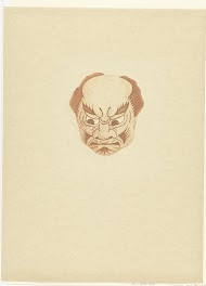 Masker met gezicht van man