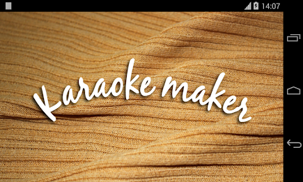 Karaoke Maker poster 1