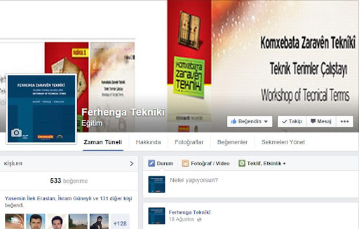Ferhenga Teknîkî Facebook