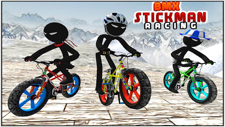 BMX Stickman Racing poster 13