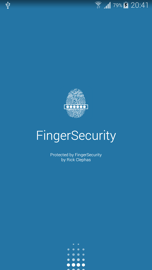 FingerSecurity - screenshot