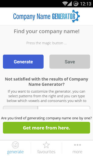 Company Name Generator