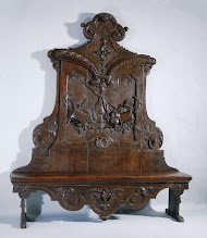 Tuinbank in Marotstijl