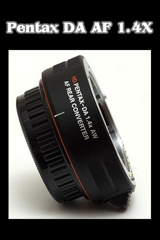 Pantax DA AF 1.4X Tutorial