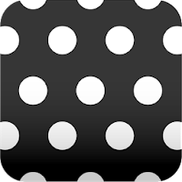 かわいい 黒白水玉 スマホ待ち受け壁紙 Androidアプリ Applion