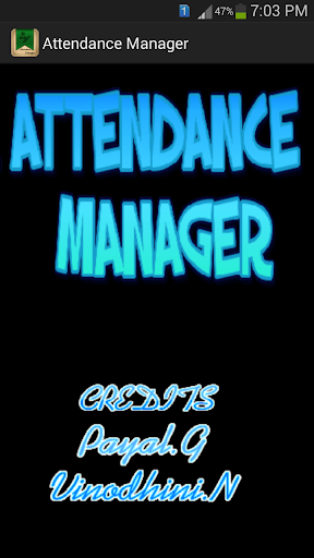 Attendance Manager