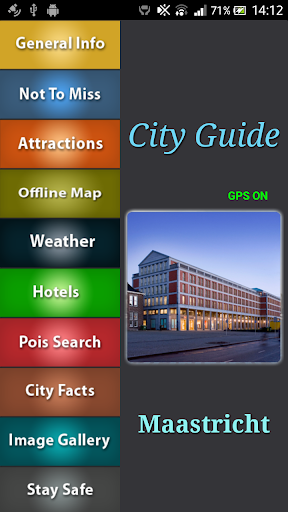 Maastricht Offline Map Guide