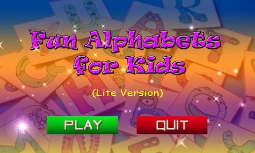Fun Alphabets for Kids (Lite) Screenshots 0